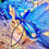 Thumbnail: Blue Green Dragonfly on Driftwood