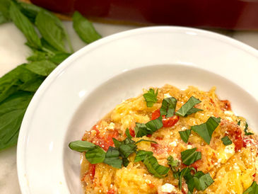 Gluten-Free Baked Feta Spaghetti Squash Recipe