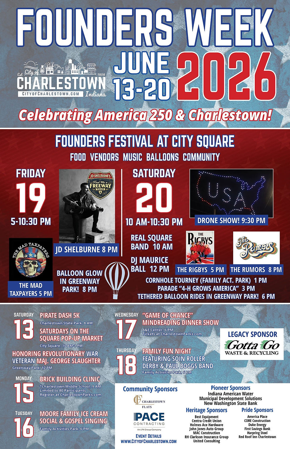 Charlestown Founder's Day Parade