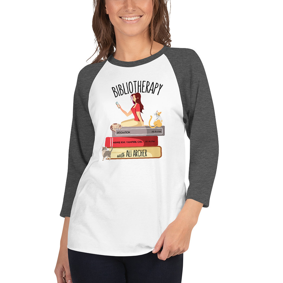 Thumbnail: Bibliotherapy Baseball T