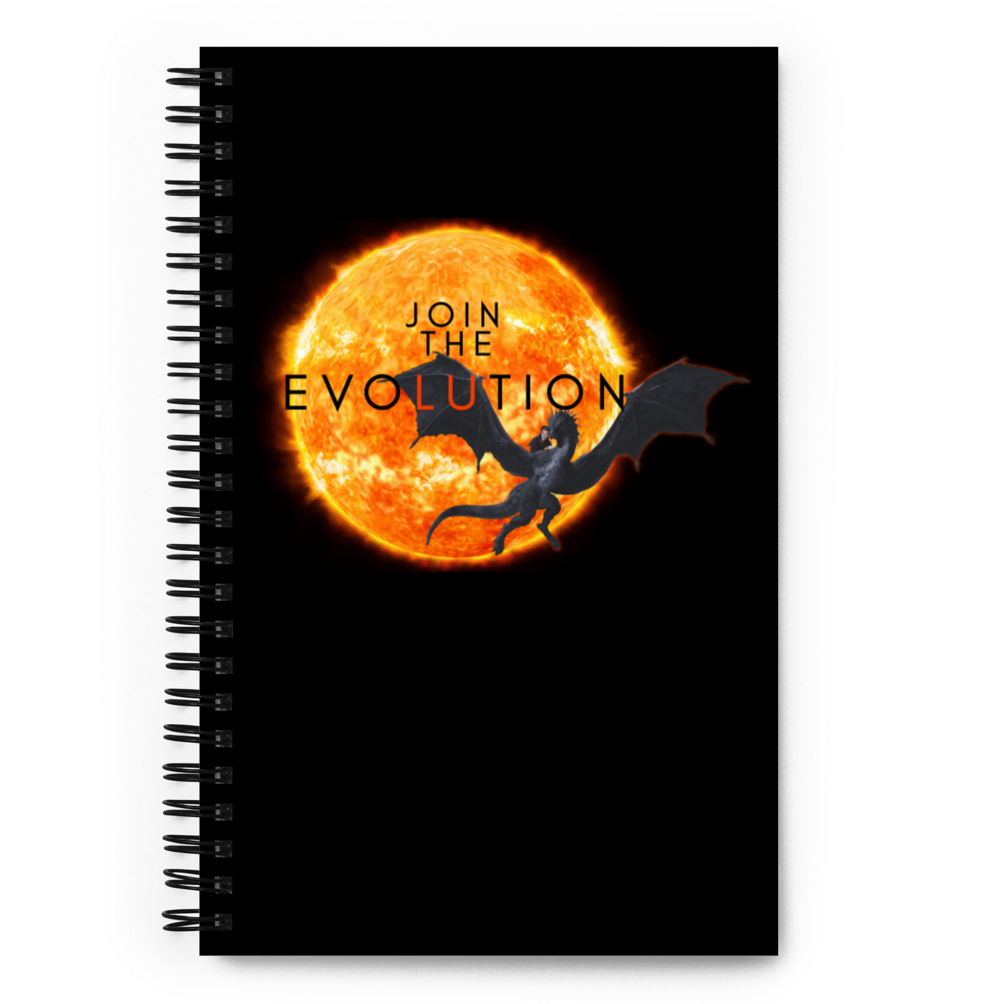 Dragon Protocol - Finn Spiral Notebook