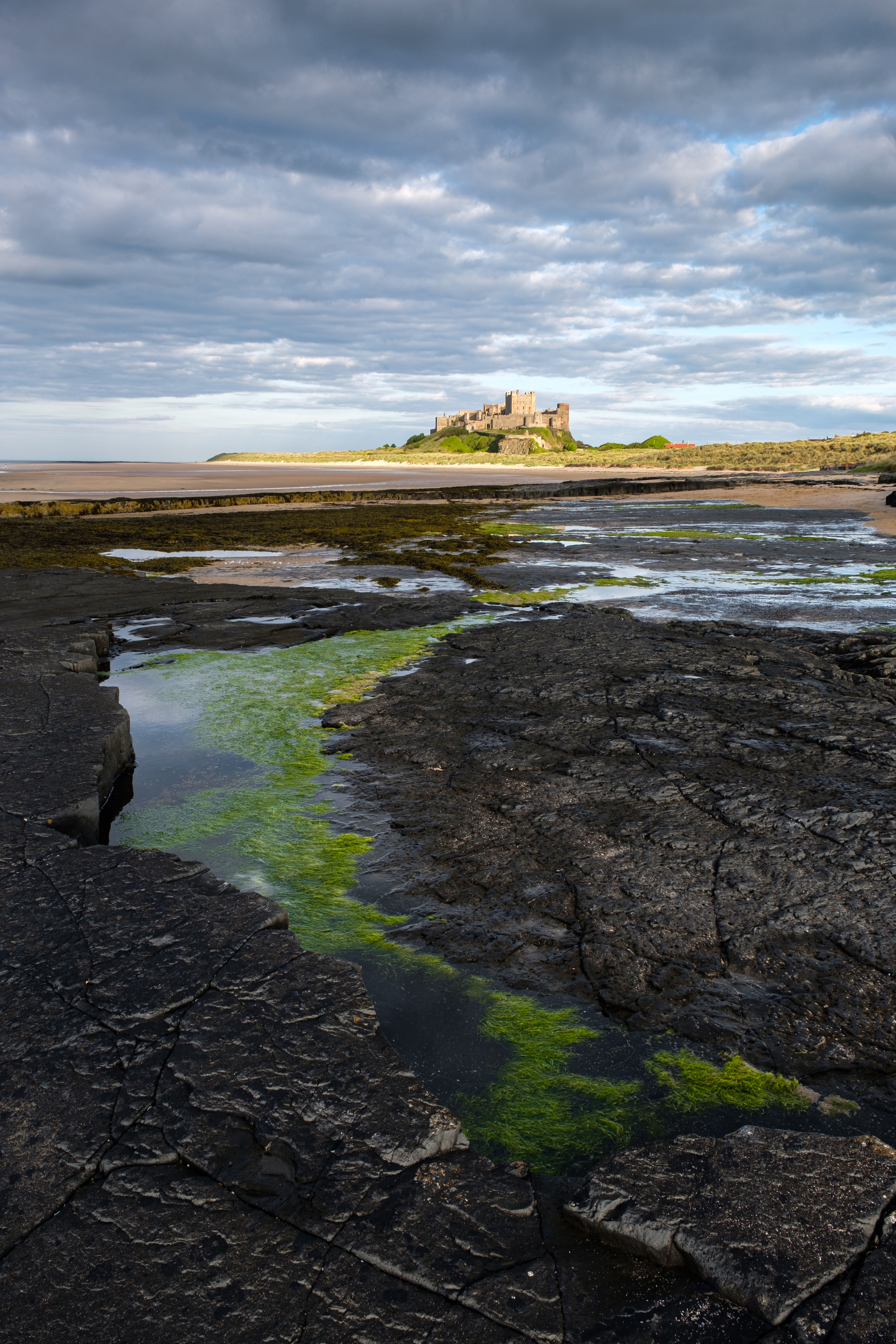 A STORMY SUMMER SKY, BAMBURGH