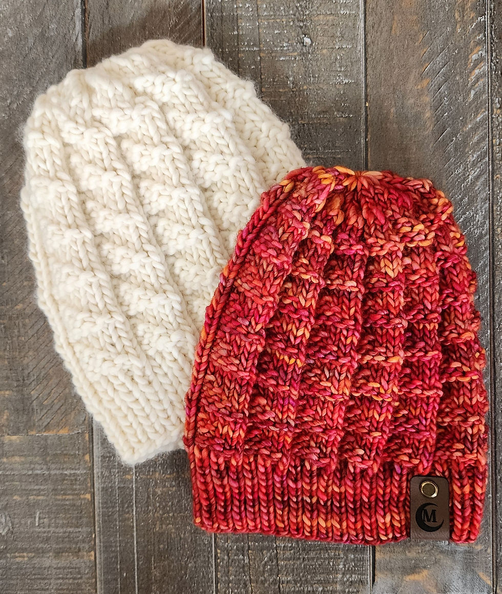 Thumbnail: Terra Ridge Beanie Pattern
