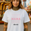 Miniaturbild: weißes T-Shirt Vorderansicht mit Mama Spruch T-Shirt für Mamas