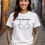 Miniaturbild: weißes T-Shirt Vorderansicht T-Shirt mit Spruch Mittelfinger Mädchen