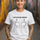 Miniaturbild: weißes T-Shirt Vorderansicht T-Shirt mit Spruch Mittelfinger Mädchen