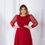 Miniatura: Vestido Merari vermelho