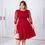 Miniatura: Vestido Merari vermelho