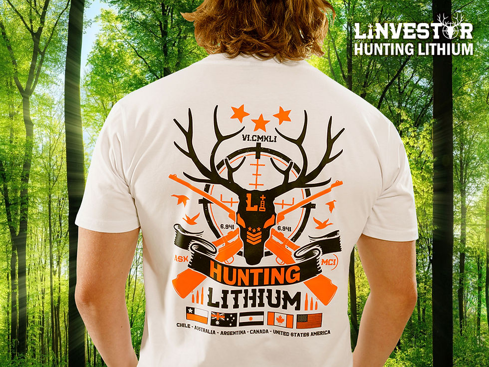 Thumbnail: Hunting Lithium White Tshirt