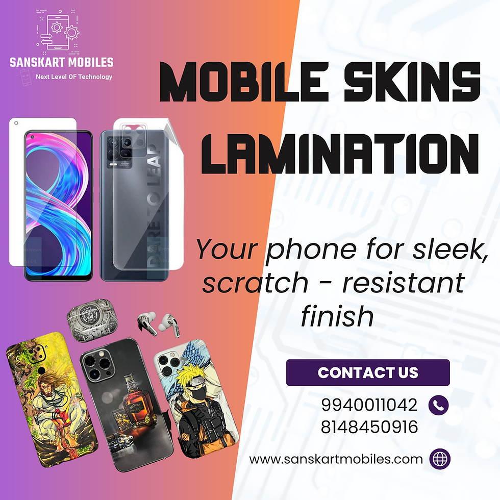 mobile screen producter wraps in coimbatore