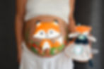 belly painting Renard