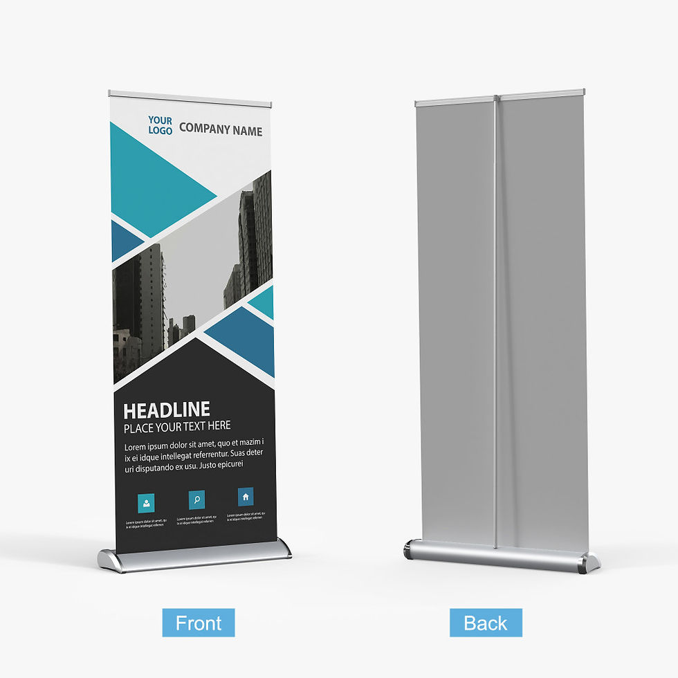 Thumbnail: Deluxe Retractable Banner Stands