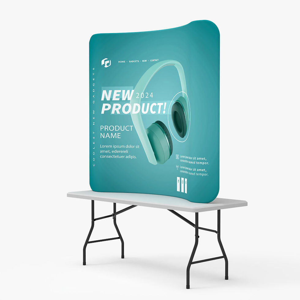 Thumbnail: Curved Tension Fabric Display