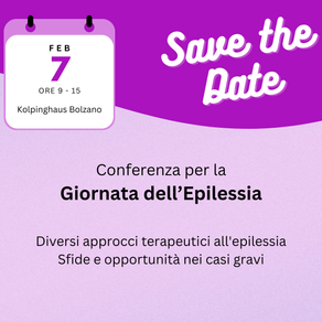 Giornata dell'Epilessia 2026: invito a una conferenza speciale a Bolzano