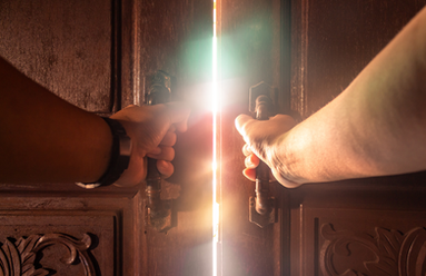 Eintreten in das Neue