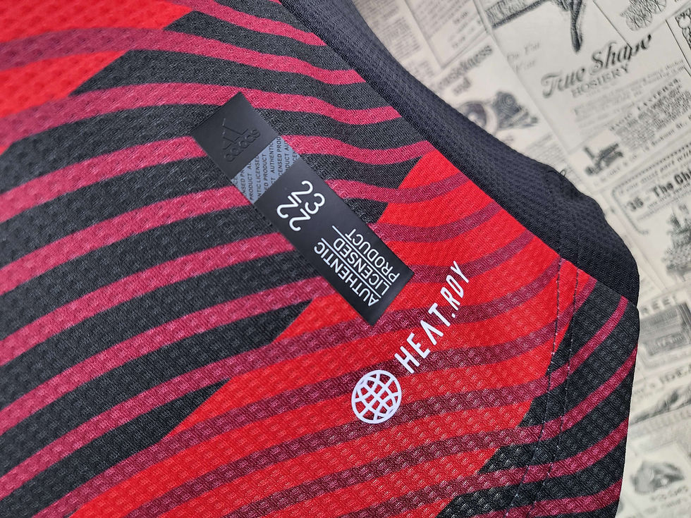Miniatura: Flamengo Vermelha/Preta 22/23 | Versão Jogador