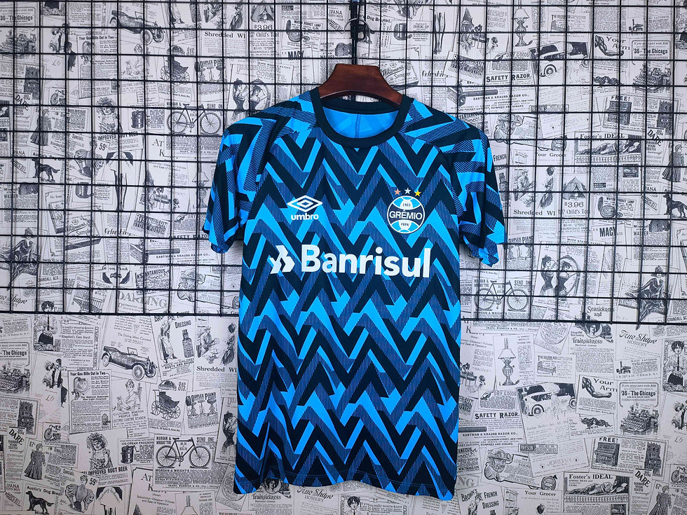 Miniatura: Grêmio Treino Preto/Azul 21/22