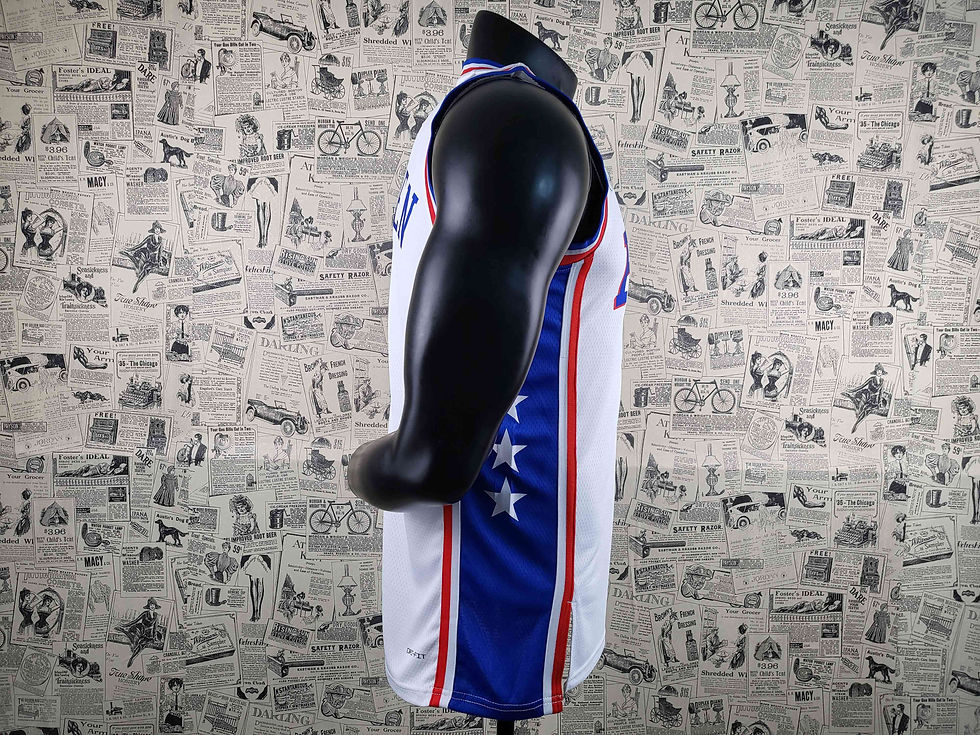 Miniatura: Philadelphia 76ers Branca | NBA  75º Aniversário