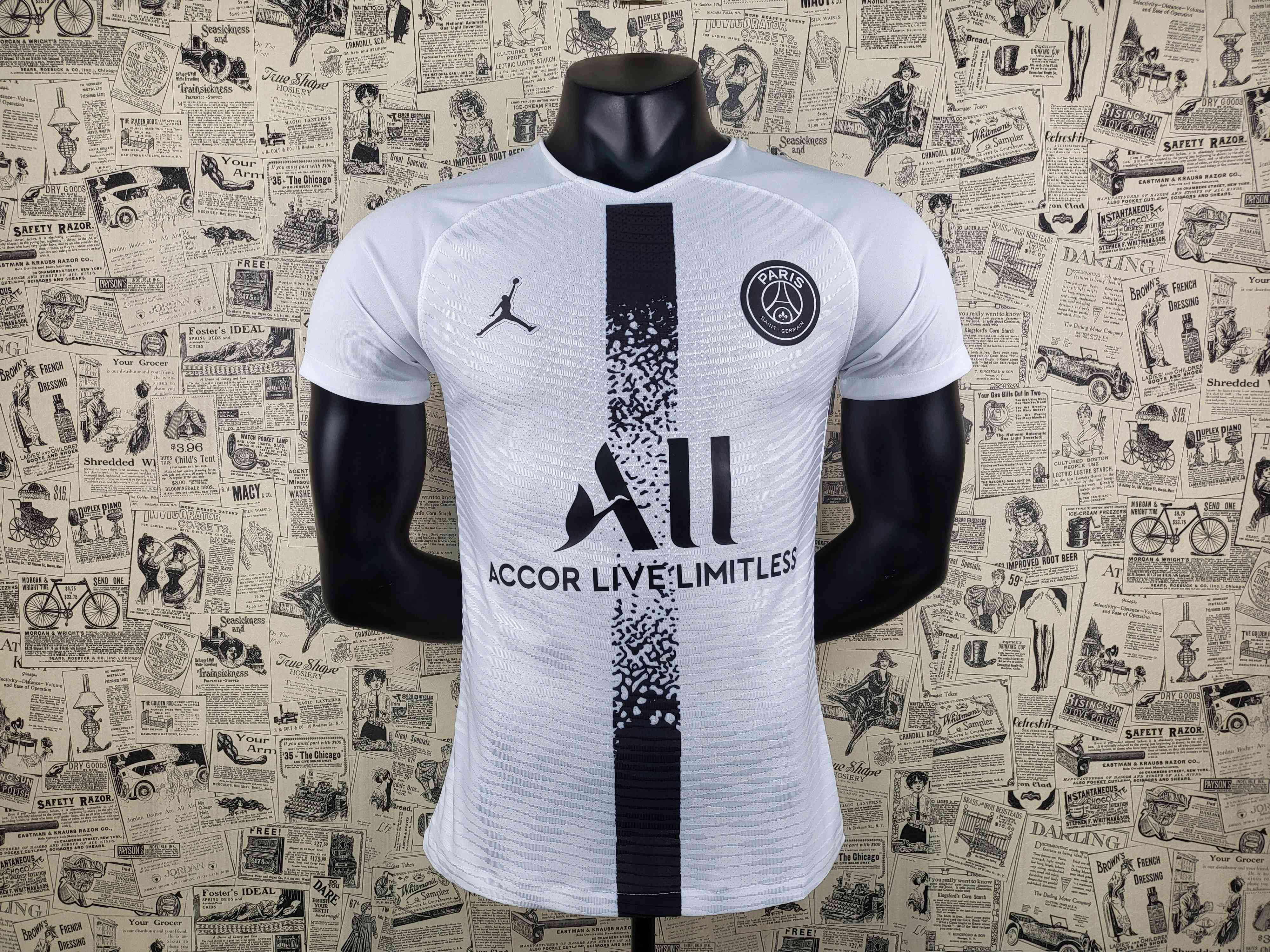 PSG Branca/Preta 21/22 | Versão Jogador