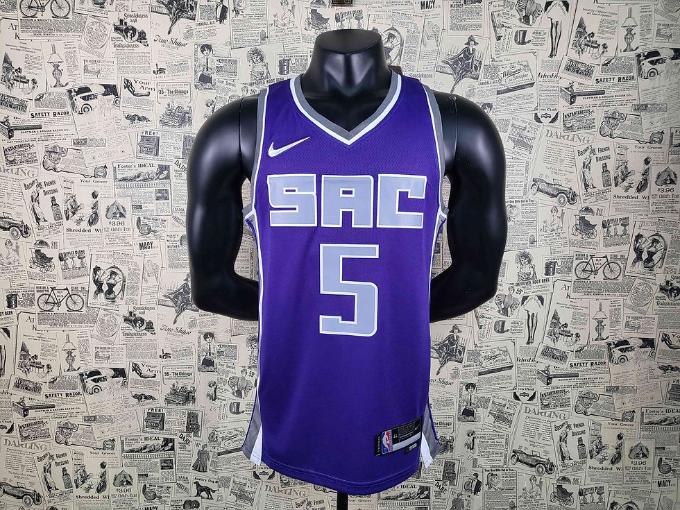 Miniatura: Sacramento Kings Roxa | NBA 75º Aniversário