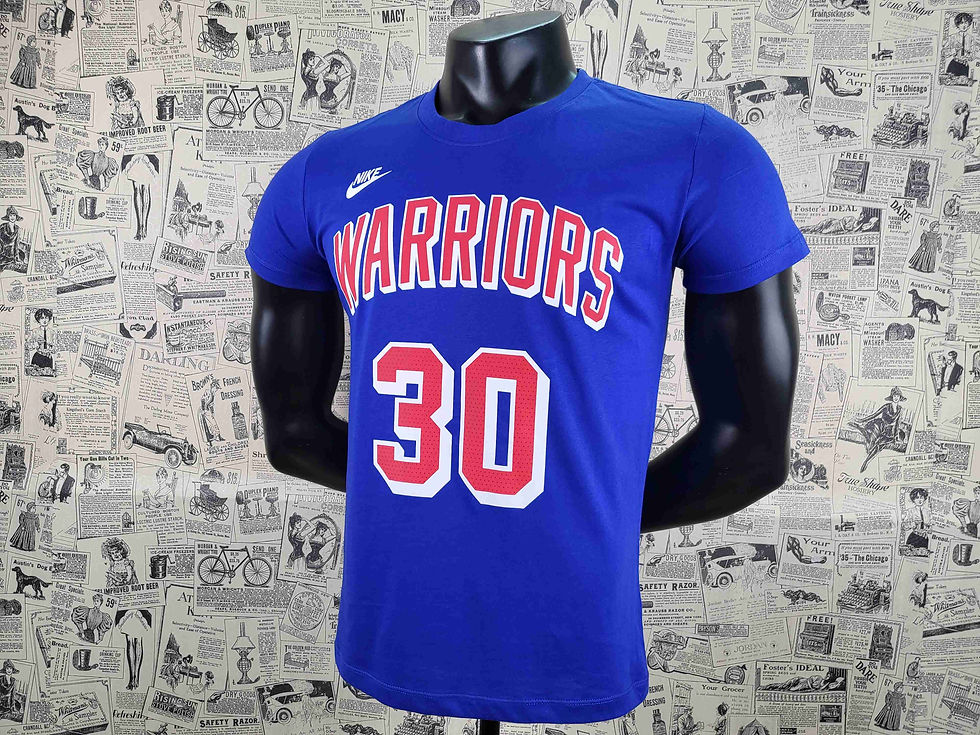 Miniatura: Golden State Warriors Azul - Curry 30 | NBA Algodão