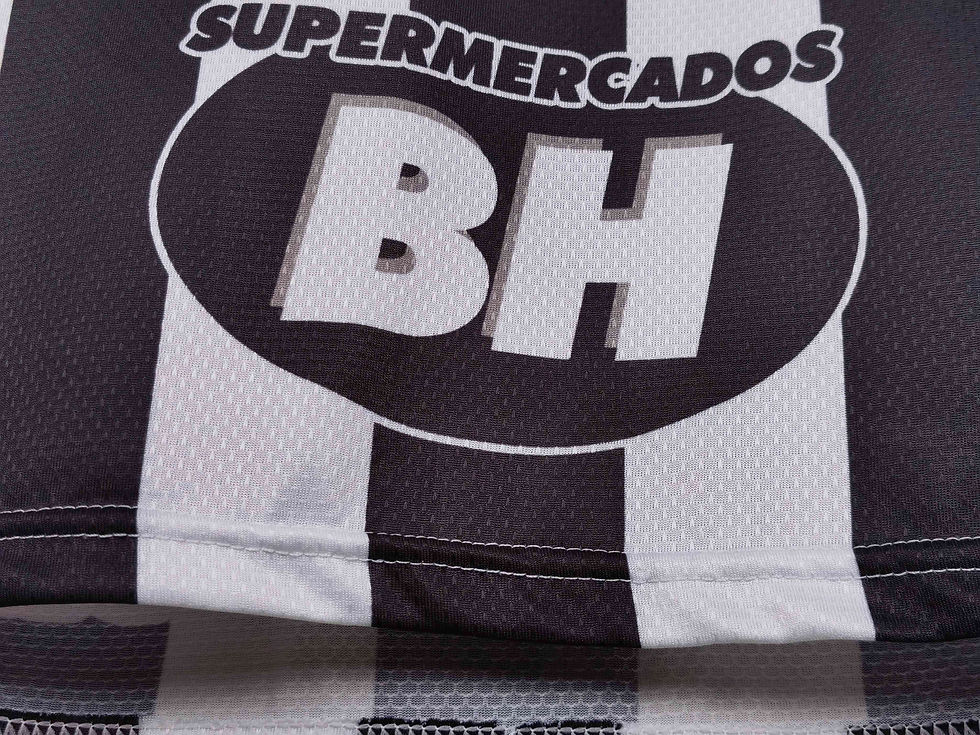 Miniatura: Atlético Mineiro Preta/Branca 21/22