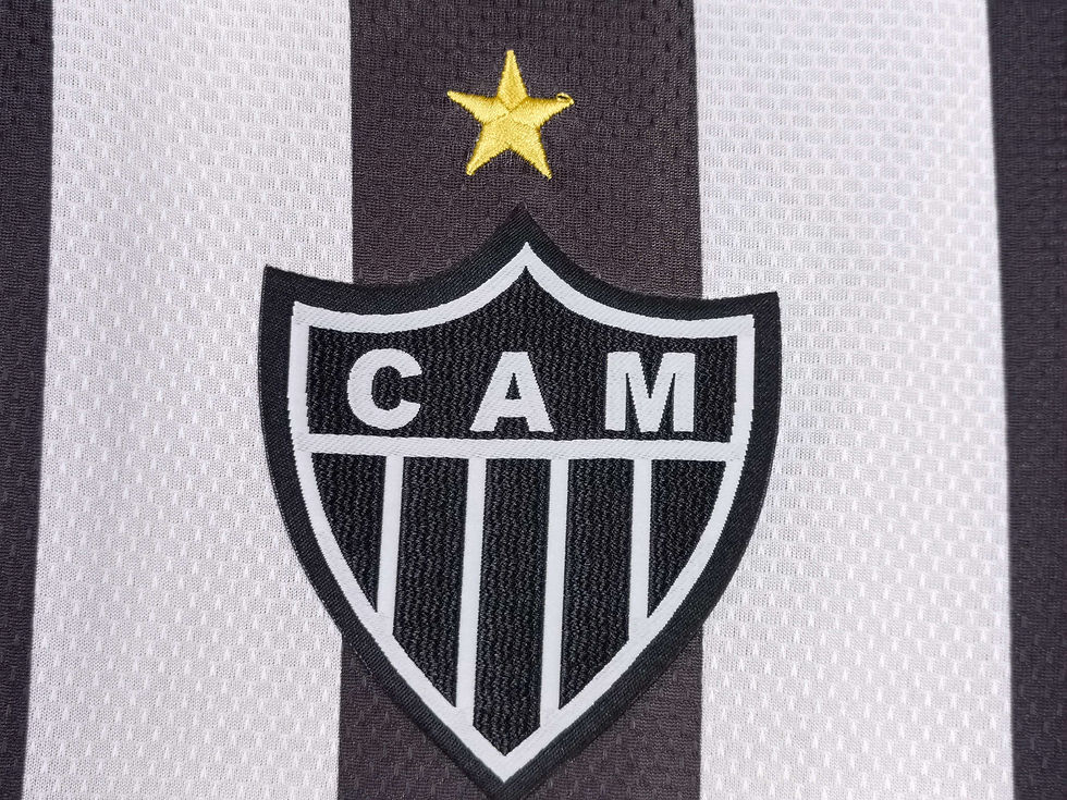 Miniatura: Atlético Mineiro Preta/Branca 21/22