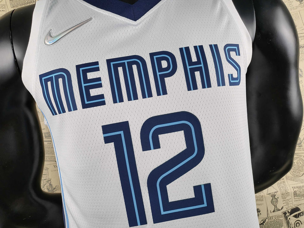 Miniatura: Memphis Grizzlies Branca | NBA 75º Aniversário