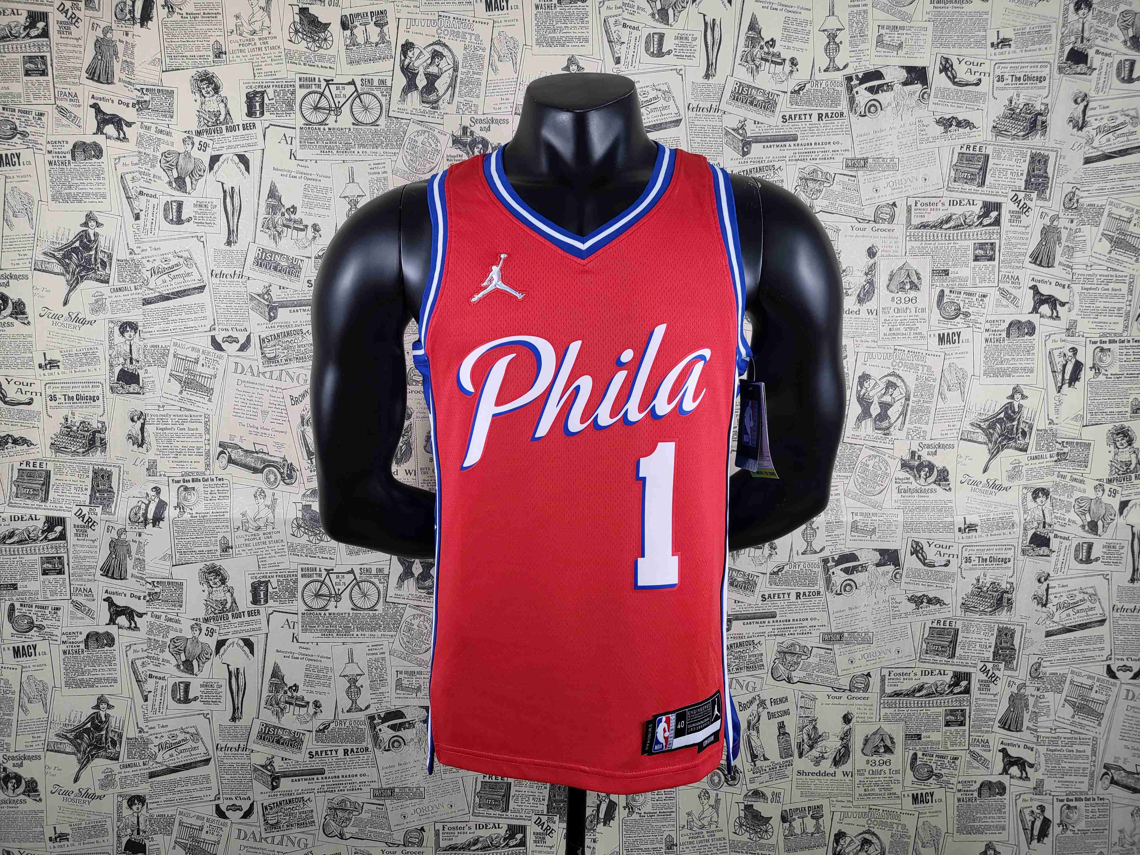 Philadelphia 76ers Vermelha | NBA Jordan 2022