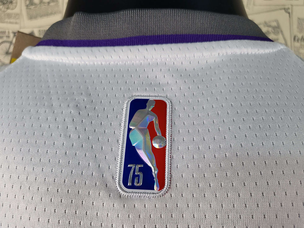Miniatura: Sacramento Kings Branca | NBA 75º aniversário