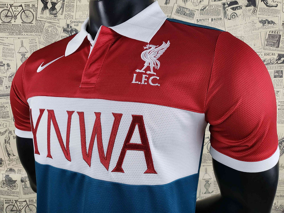 Miniatura: Liverpool Vermelha/Branca/Azul