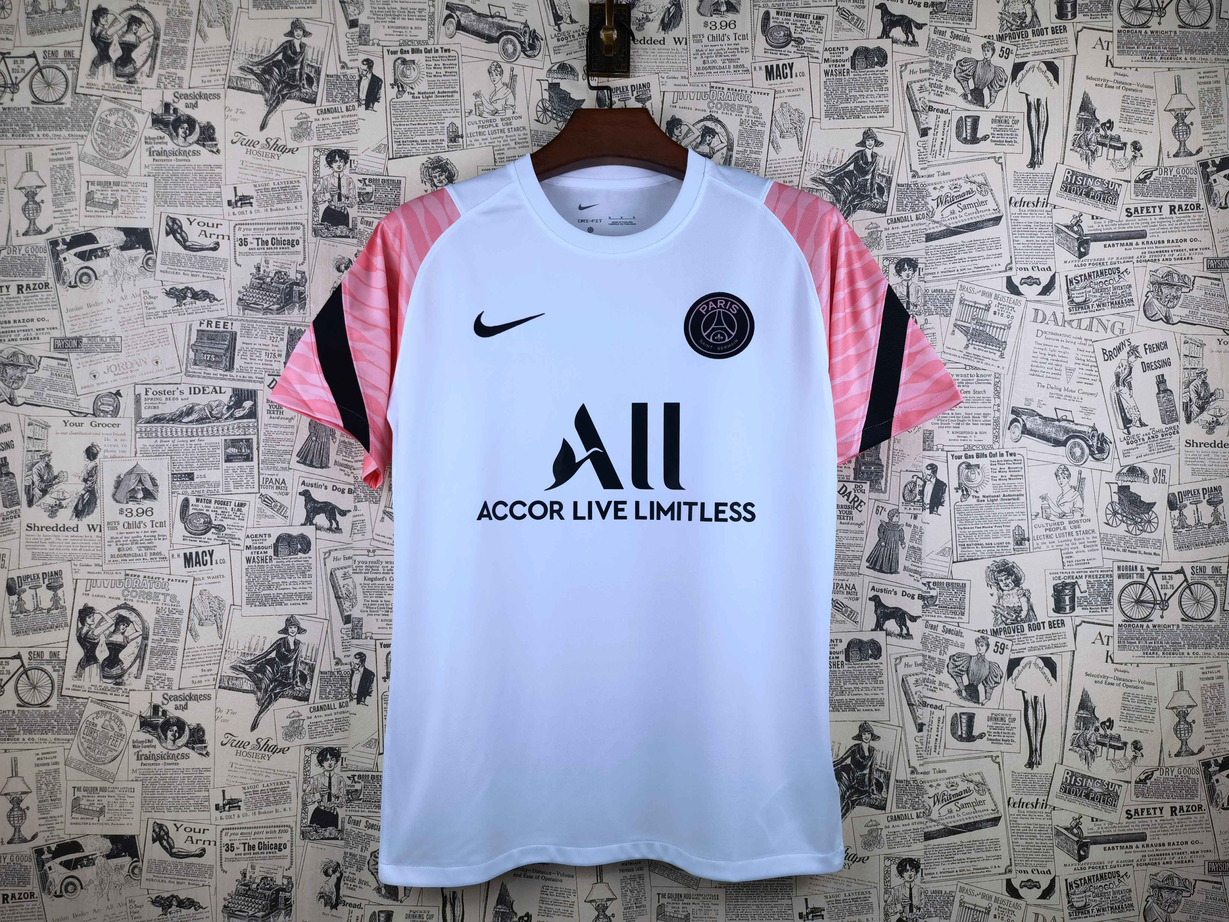 PSG Treino Branca/Rosa 21/22