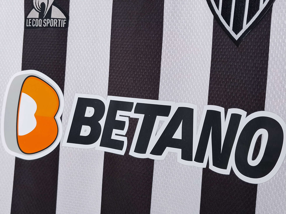 Miniatura: Atlético Mineiro Preta/Branca 21/22