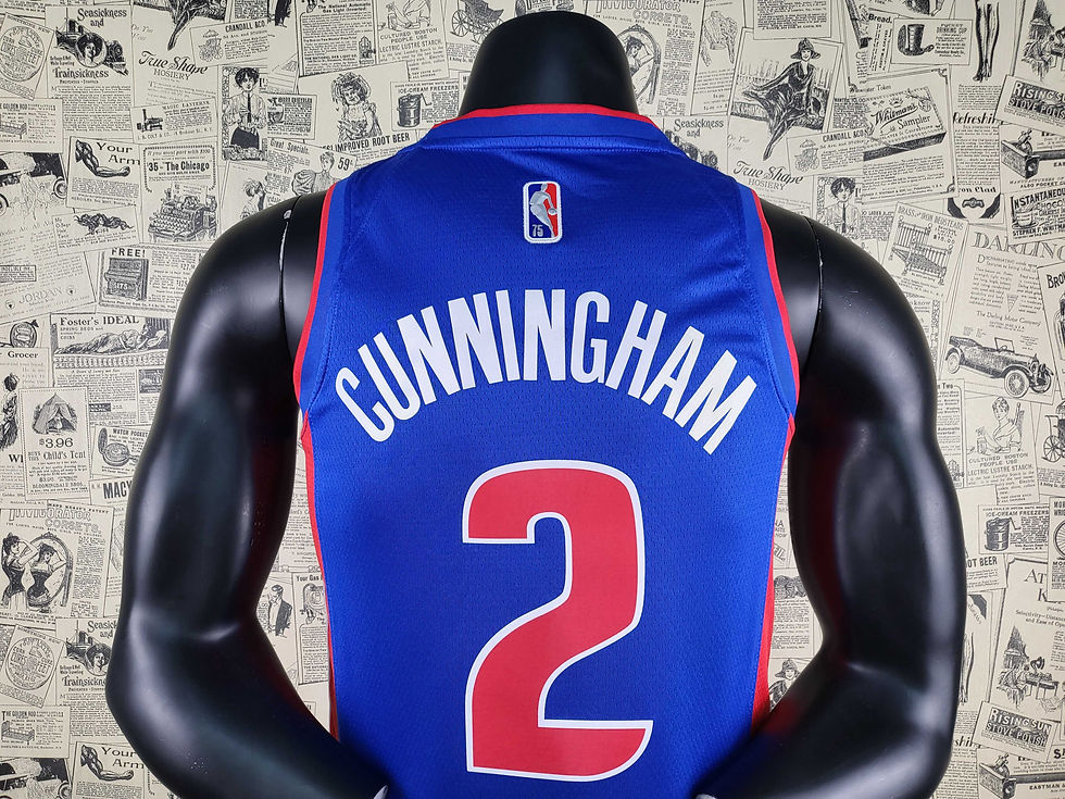 Miniatura: Detroit Pistons Azul | NBA 75º Aniversário