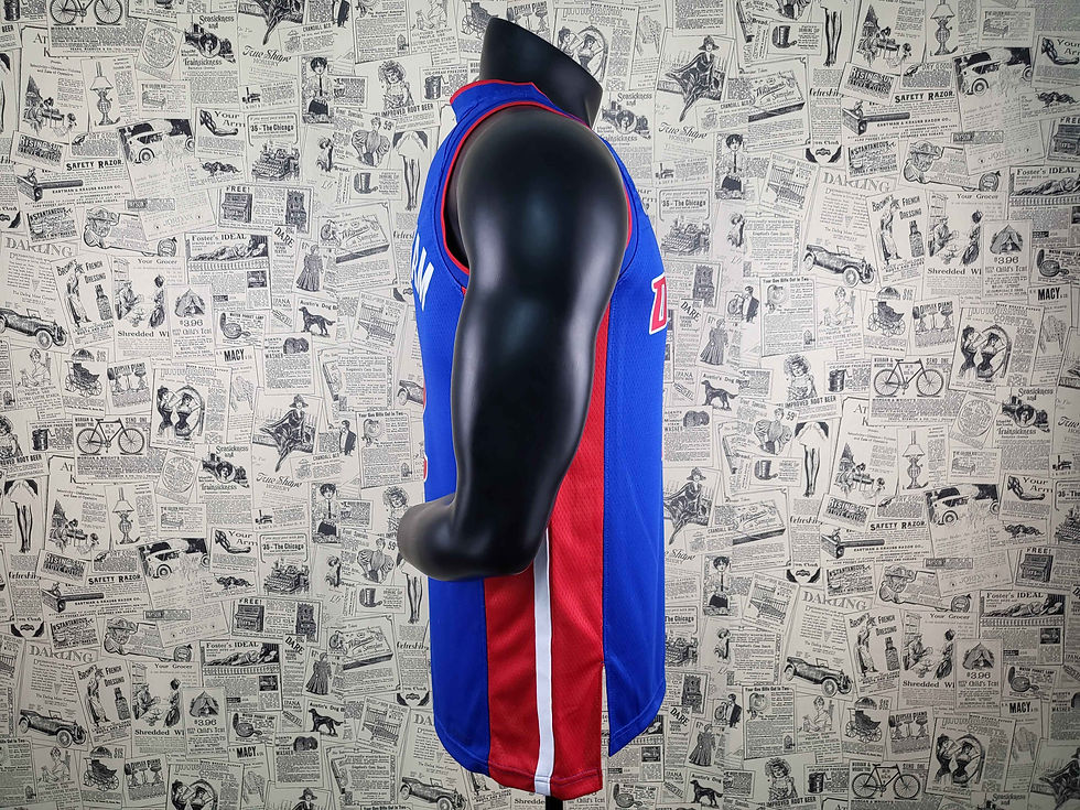 Miniatura: Detroit Pistons Azul | NBA 75º Aniversário