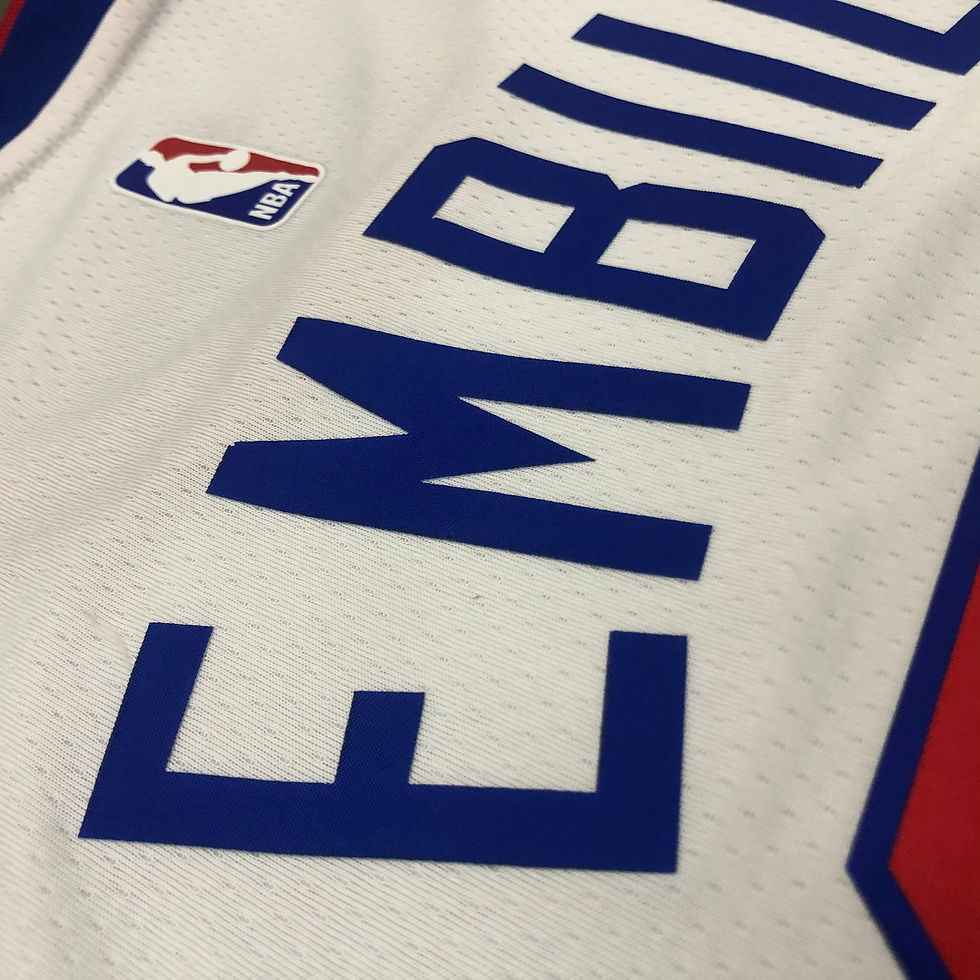 Miniatura: Philadelphia 76ers Branca e Vermelha | NBA