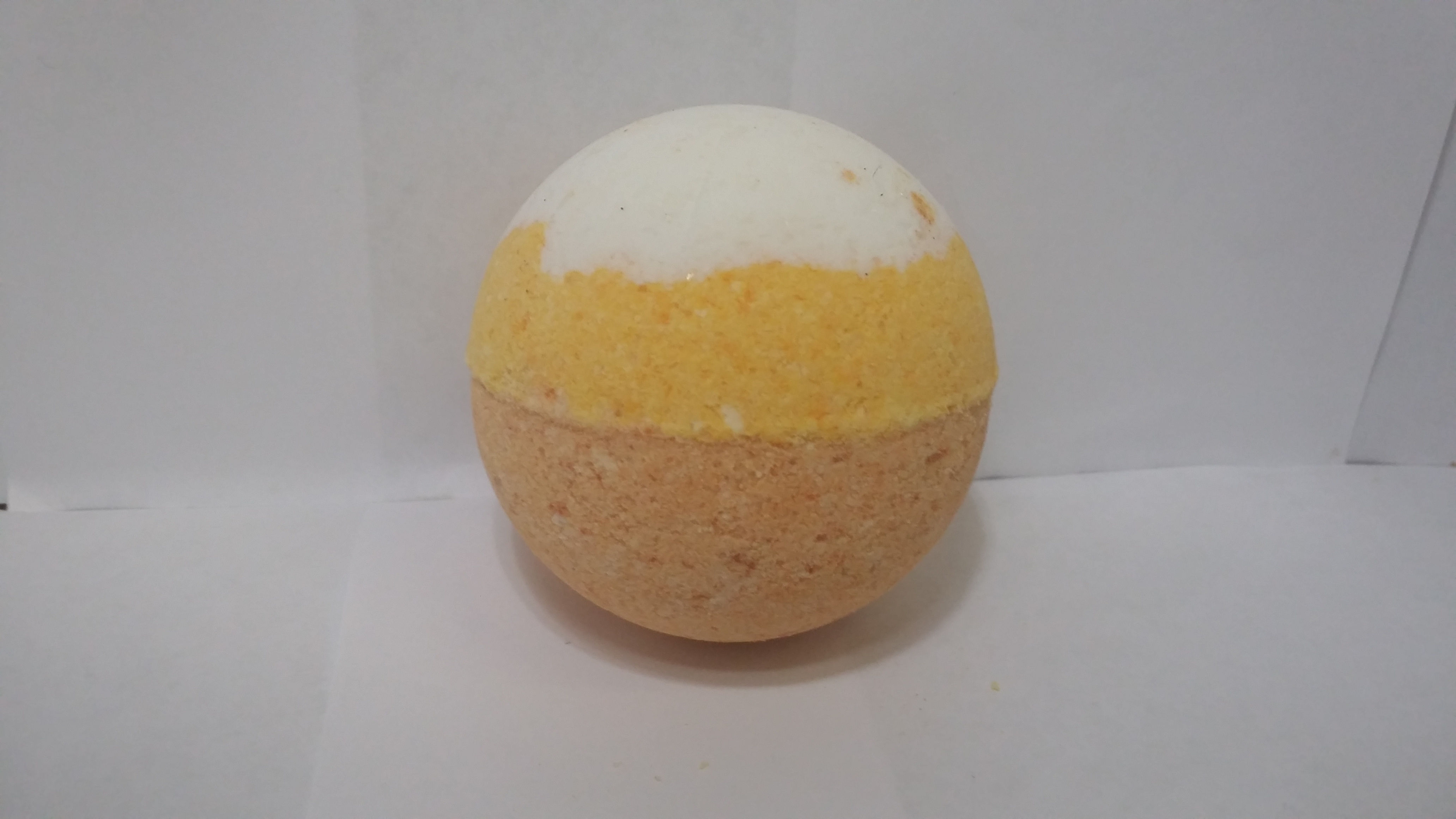 Caramel Candy Corn Bath Bomb