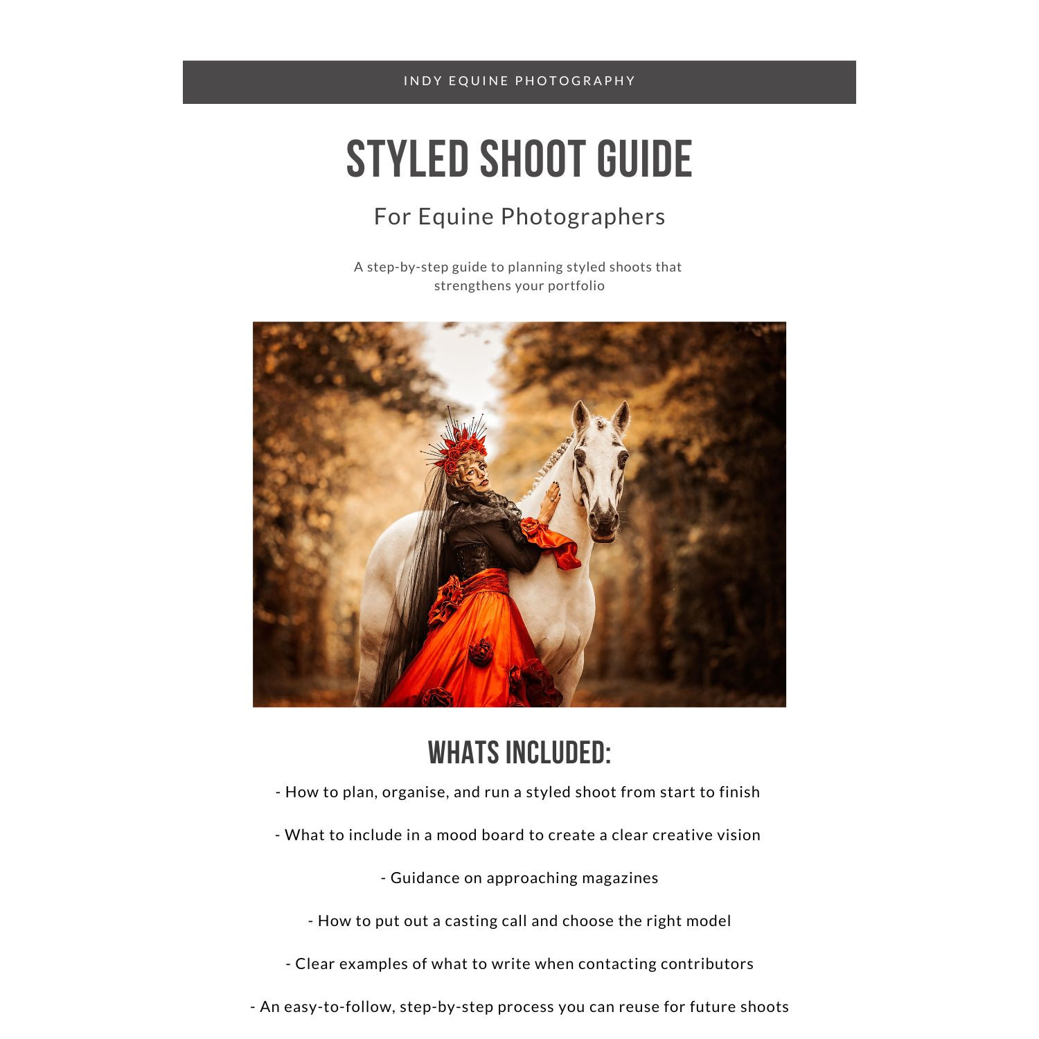 Styled Shoot Guide
