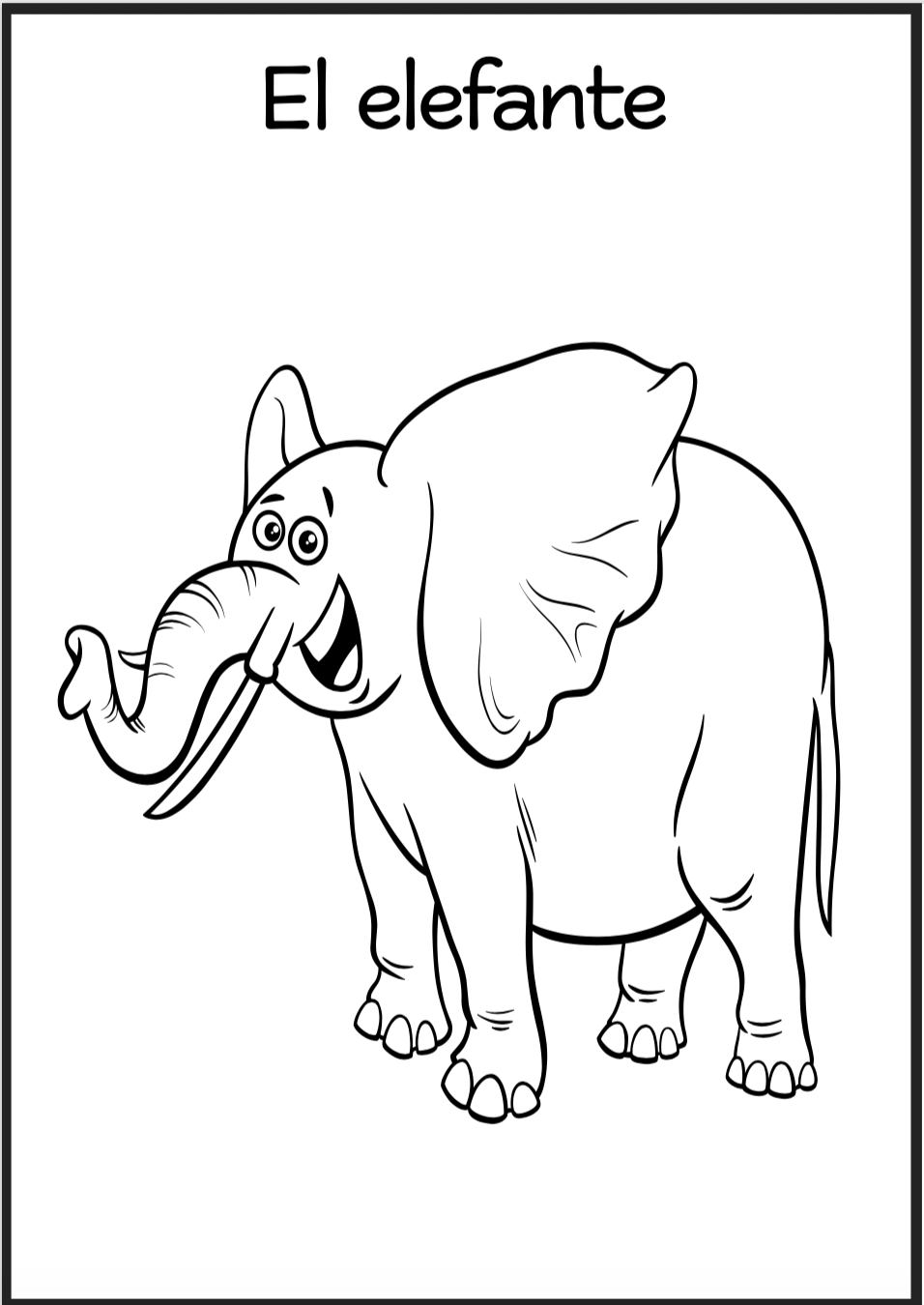 Thumbnail: Spanish COLORING Sheets Mixed Pack (1st - 2nd grade)