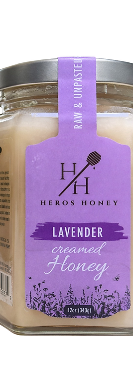 Lavender Creamed Honey
