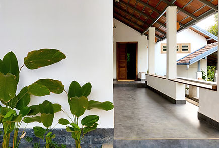 Interior view of minimalist apartment