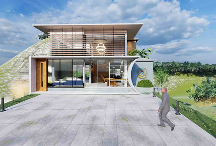 Interior view of minimalist apartment