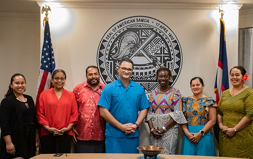 PR 001-02132023 Acting Governor Talauega E. V. Ale Welcomes World Health Organization West