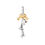 Thumbnail: Links of London 18kt Yellow Gold Vermeil Jingle Bells Charm