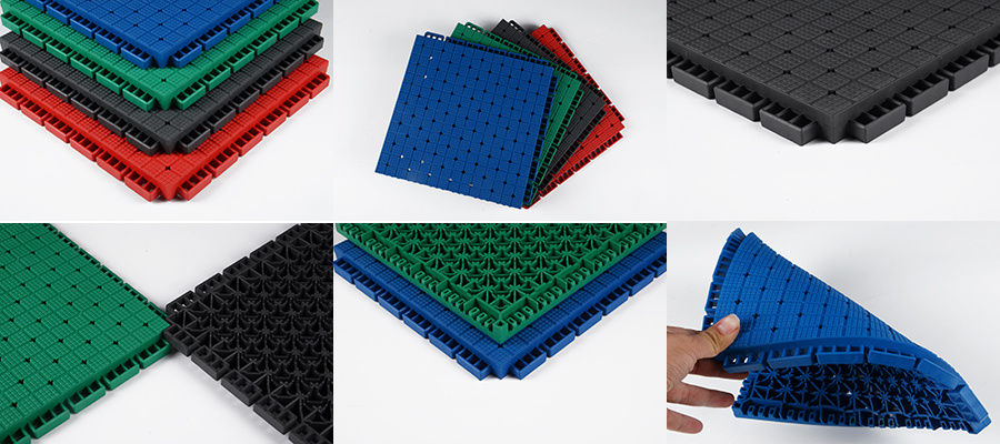 Miniature : Dalle clipsable SES Elite - Officiel FIBA 3x3 - 25x25x2cm (par m2)