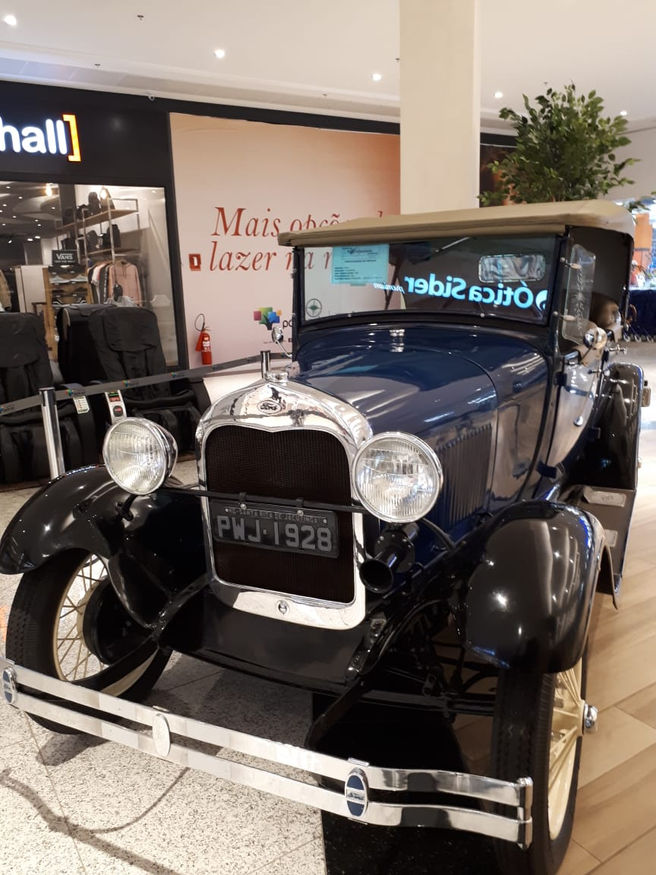 Shopping Park Sul vai sediar exposição de veículos antigos