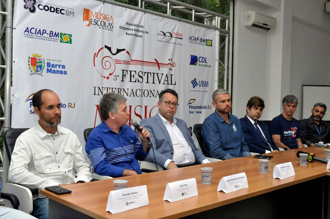 Barra Mansa lança programação do 3º Festival Internacional de Música
