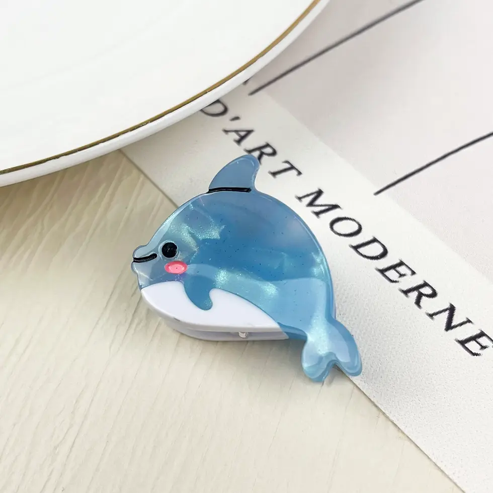 Thumbnail: Mini Marine Life Hairclip - The Diva Soap