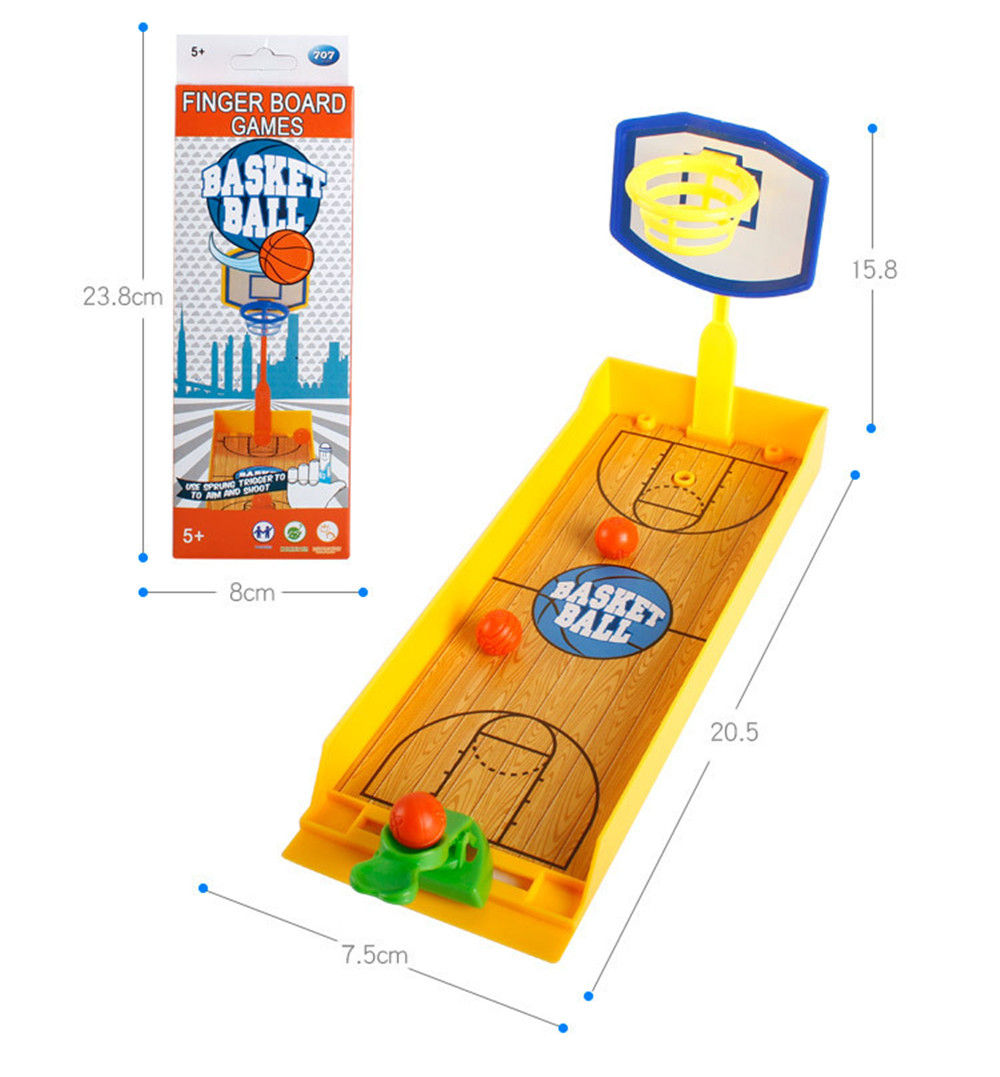 Shooting Game Finger Desktop Mini Basketball Toys Kids