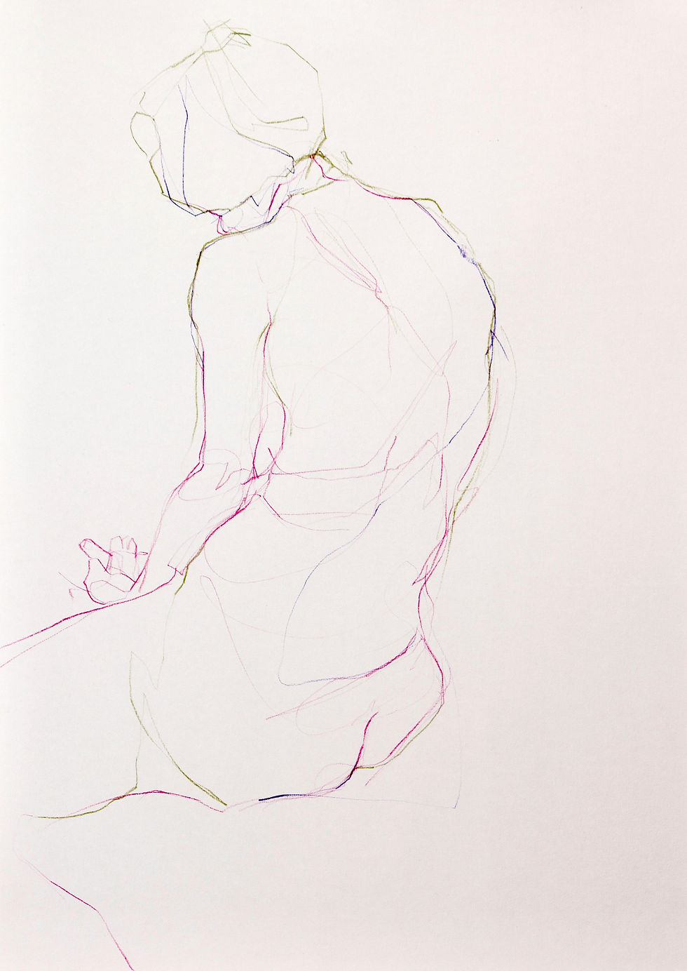 Pastel sketch VII (Original)